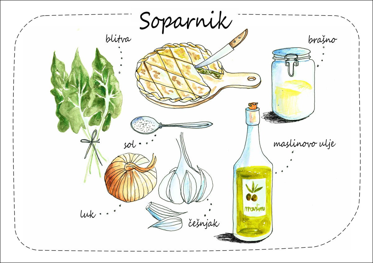 Soparnik – Hrvatska kulinarska razglednica